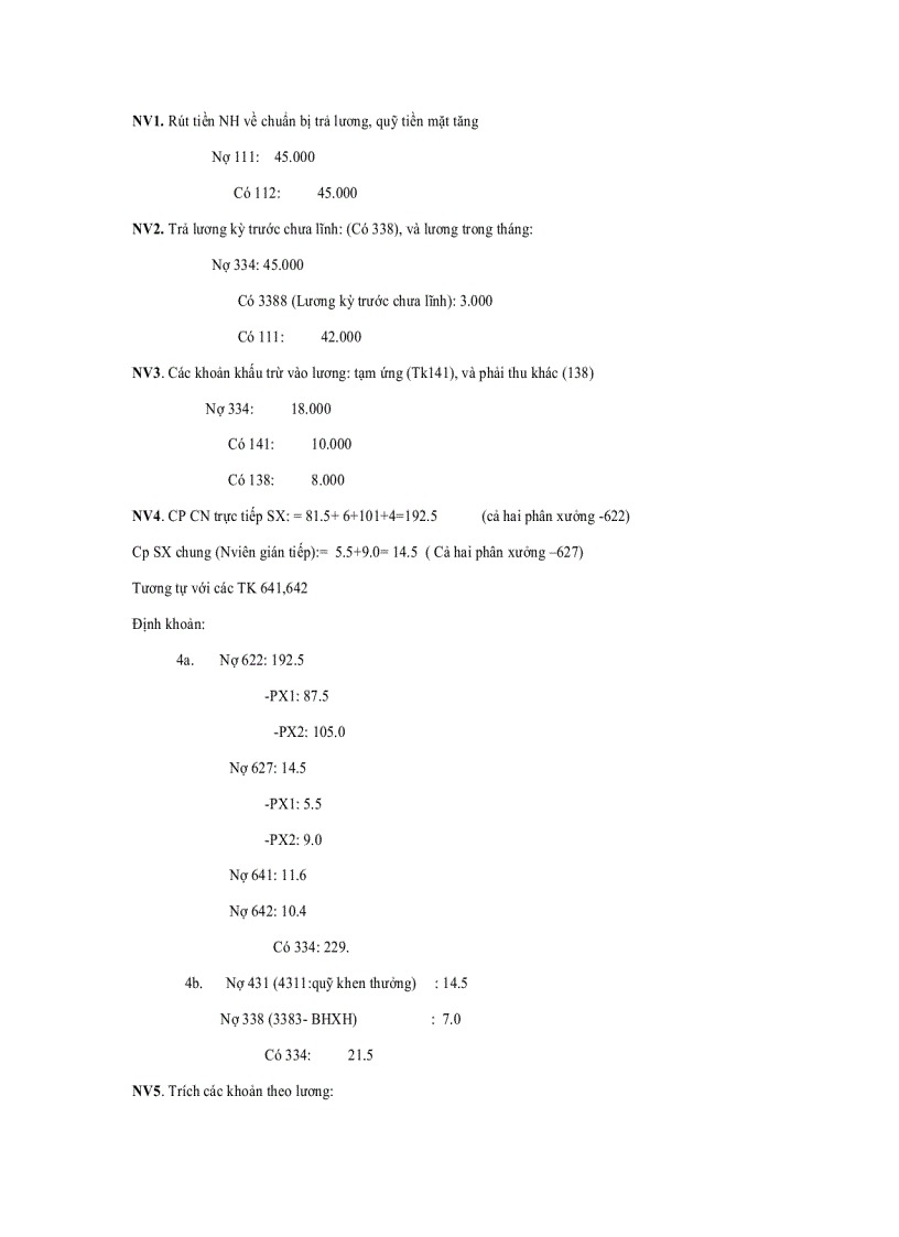 image for page Kế toán lao động tiền lương và các khoản trích theo lương