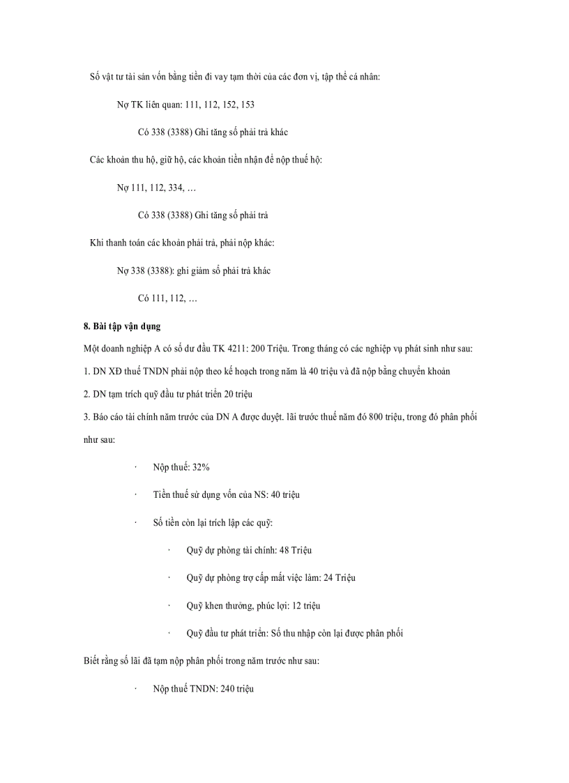 image for page Kế toán vốn chủ sỡ hữu và nợ phải trả