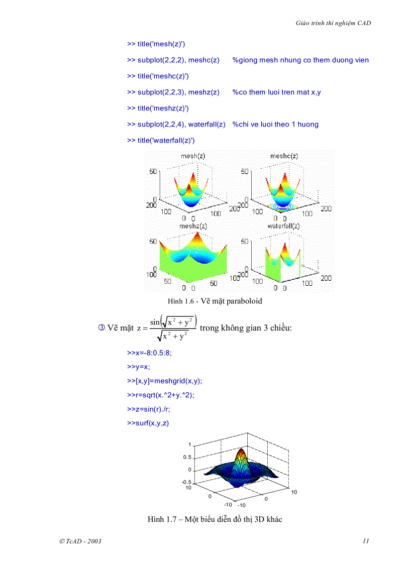 image for page Thí nghiệm CAD Computer Aided Design