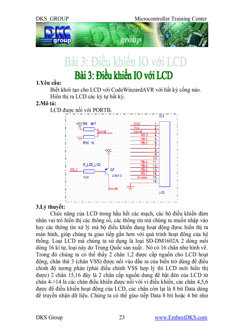 image for page Giáo trình Vi điều khiển AVR dks group