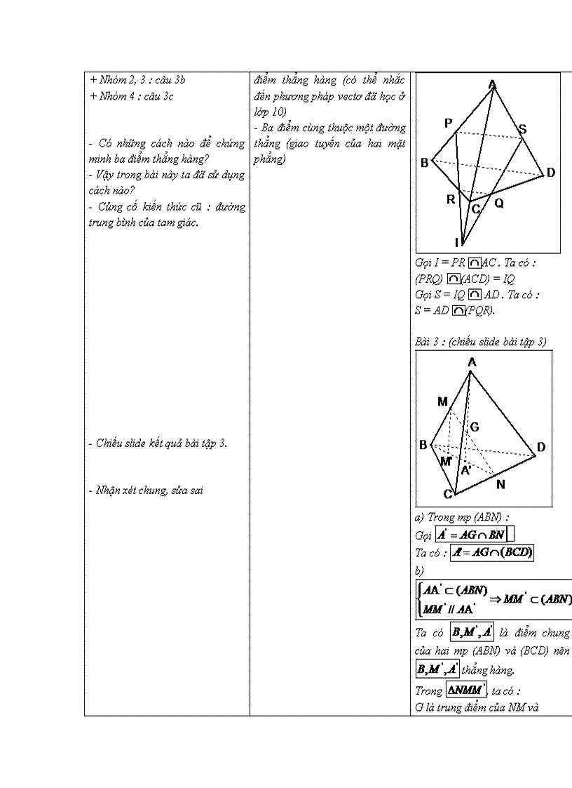 image for page Hình học LUYỆN TẬP VỀ HAI ĐƯỜNG THẲNG CHÉO NHAU VÀ HAI ĐƯỜNG THẲNG SONG SONG