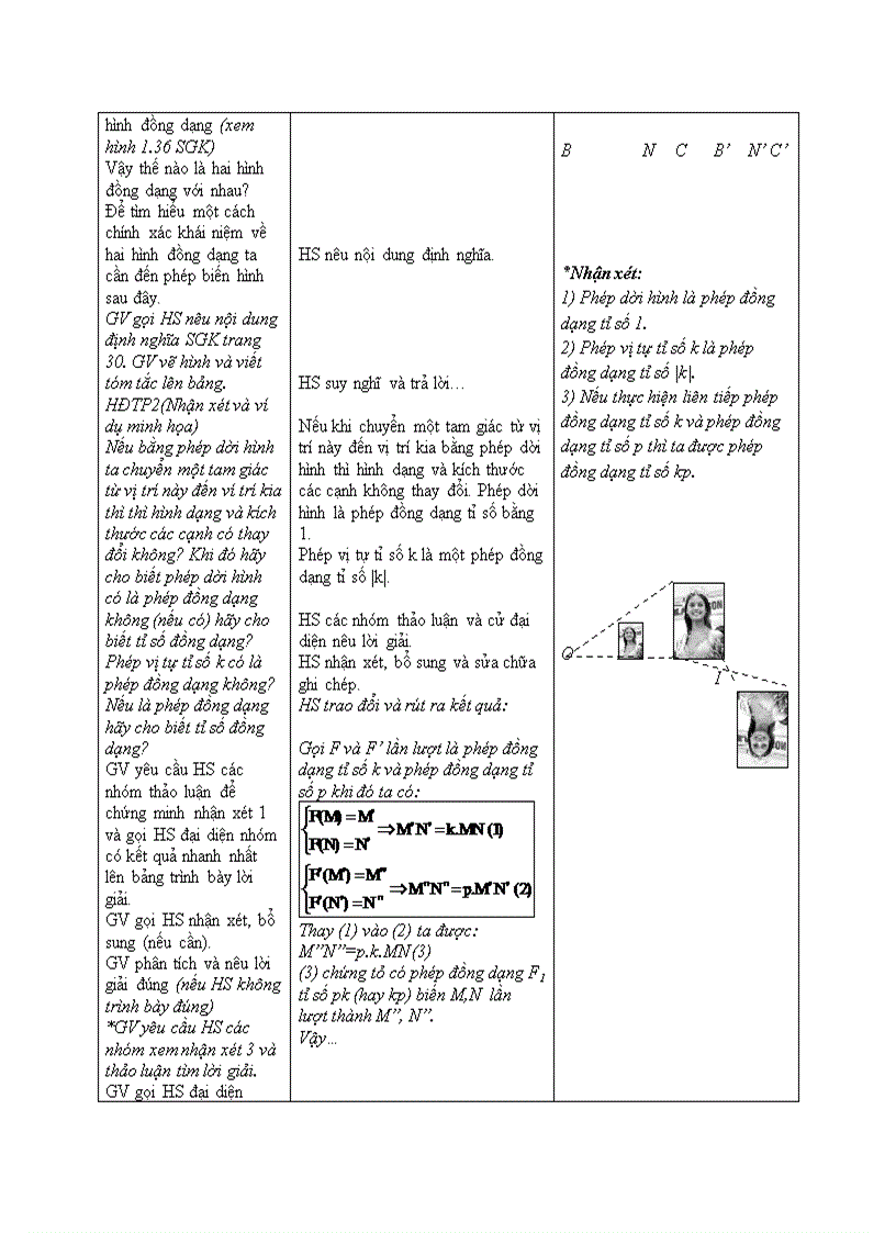 image for page Hình học PHÉP ĐỒNG DẠNG