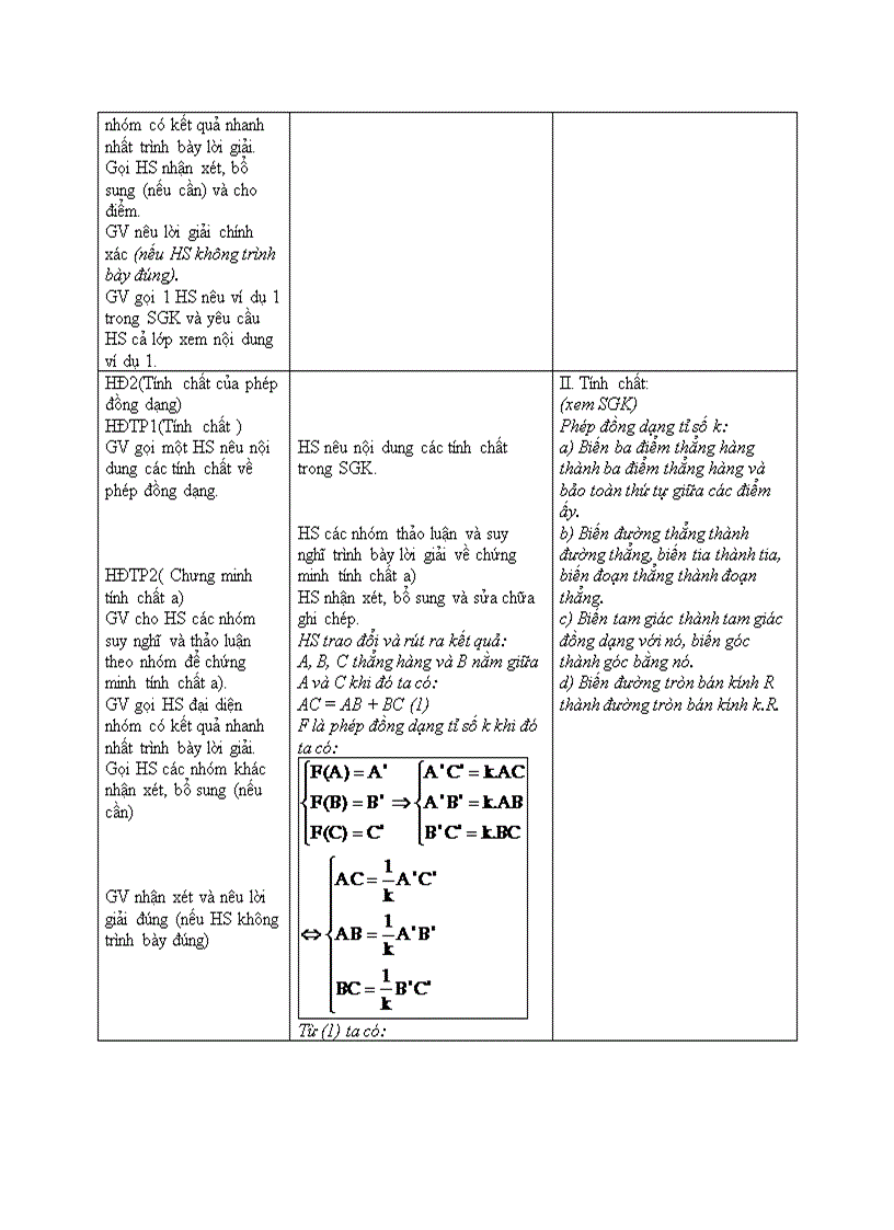 image for page Hình học PHÉP ĐỒNG DẠNG