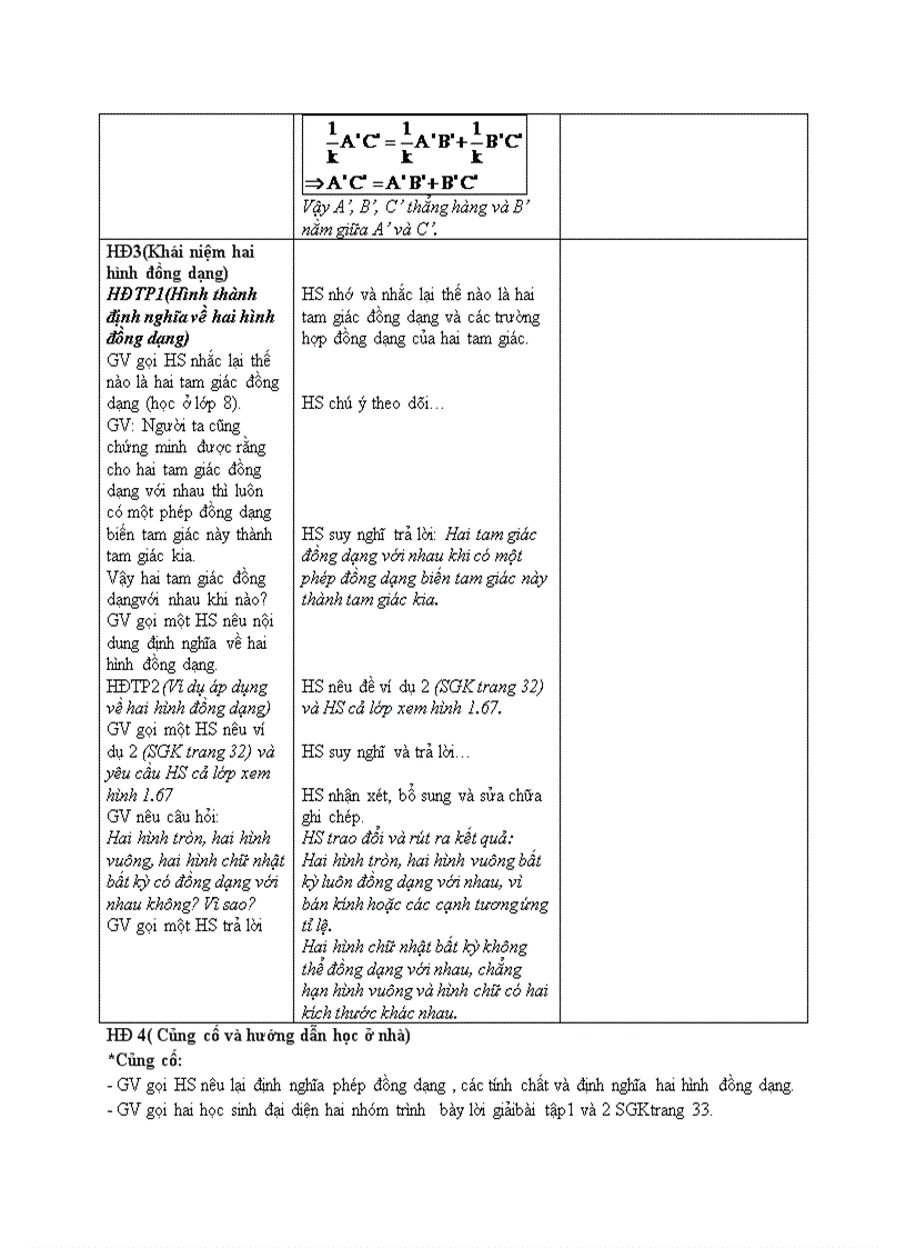 image for page Hình học PHÉP ĐỒNG DẠNG