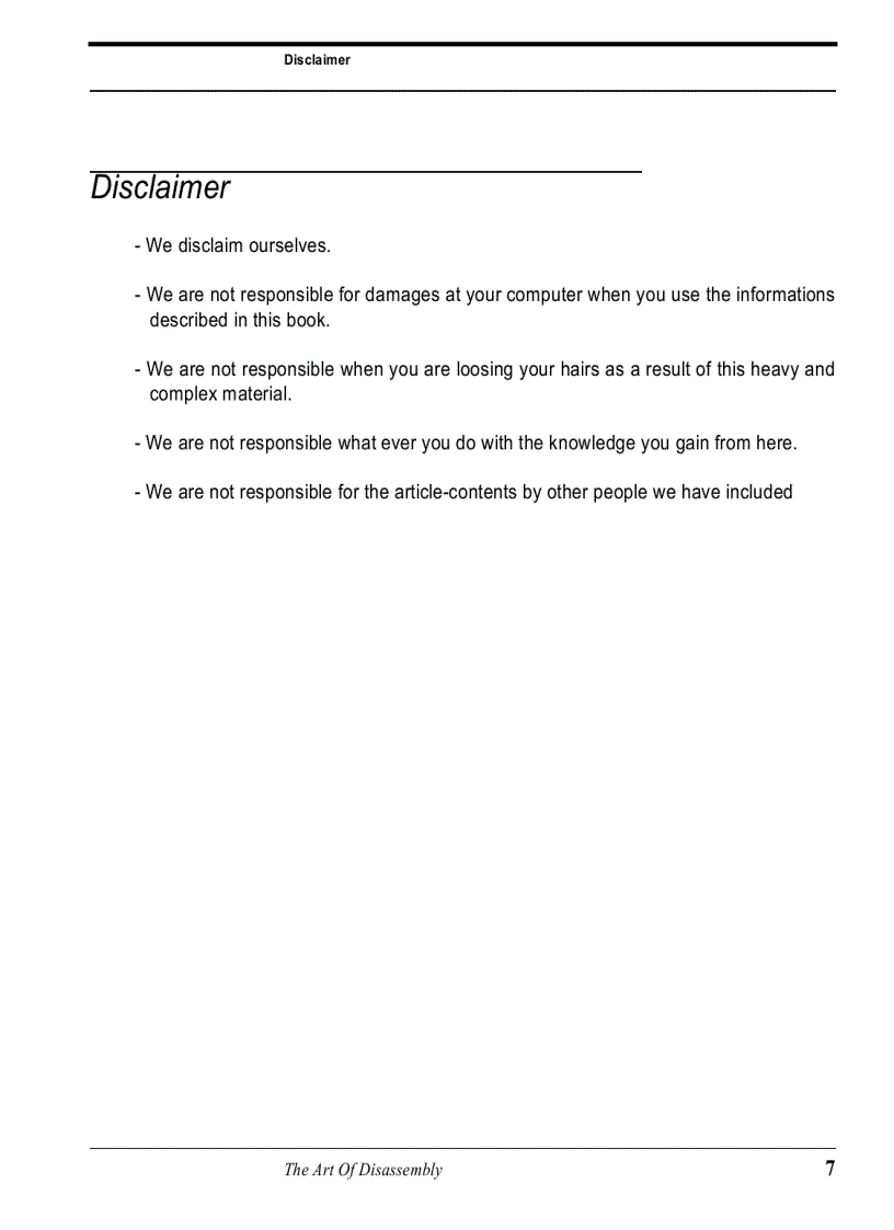 image for page The art of disassembly