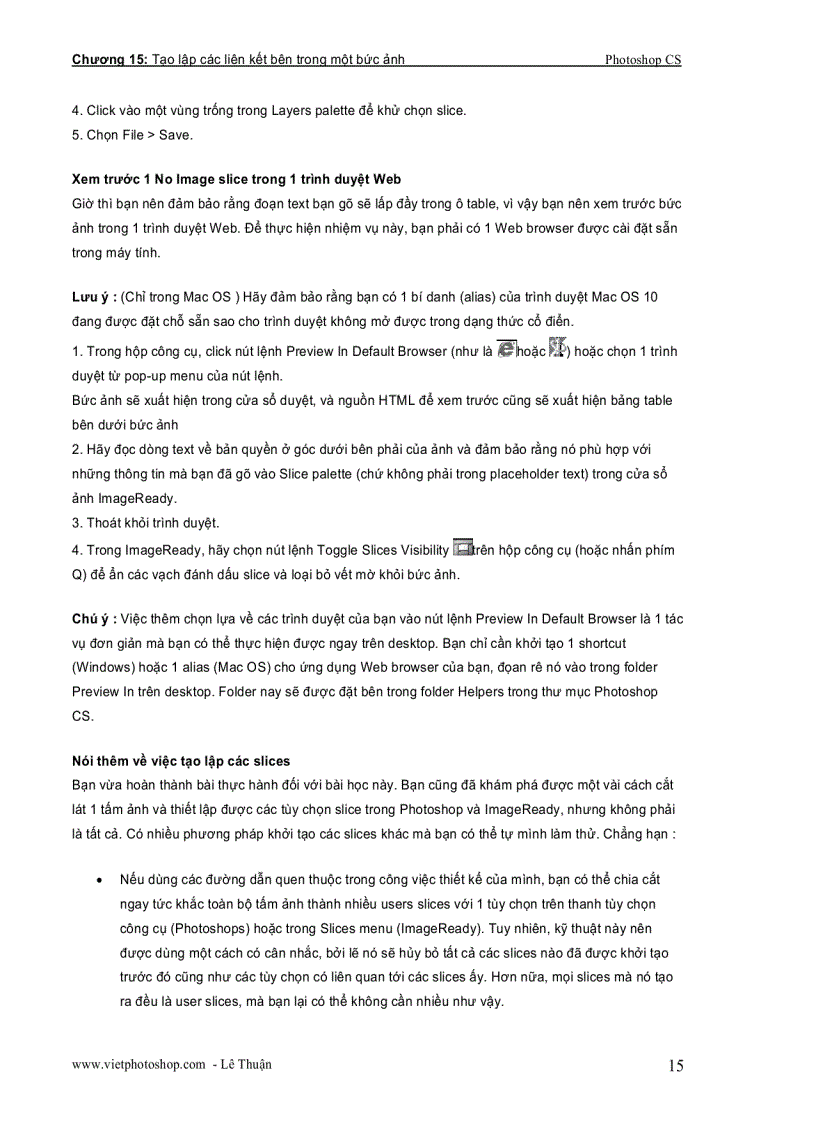 image for page Tạo lập các liên kết bên trong một bức ảnh