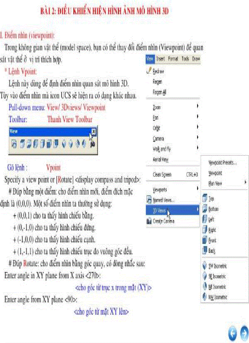 image for page Bản vẽ từ mô hình 3D