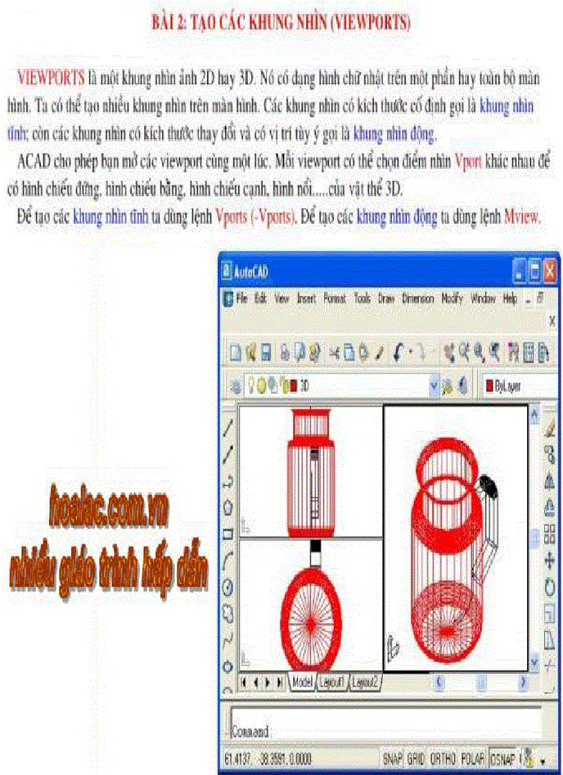 image for page Bản vẽ từ mô hình 3D