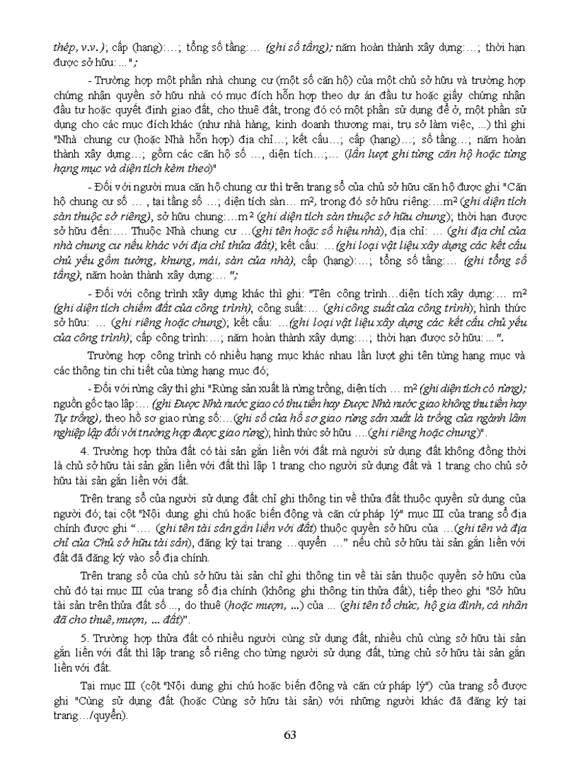 image for page Mẫu giấy tờ thủ tục đăng ký cấp Giấy chứng nhận và mẫu sử dụng trong quản lý phát hành Giấy chứng nhận