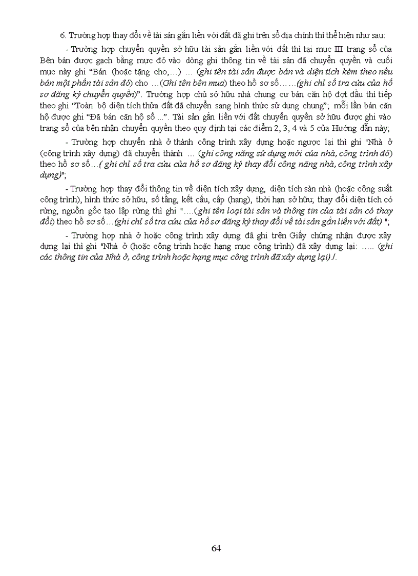 image for page Mẫu giấy tờ thủ tục đăng ký cấp Giấy chứng nhận và mẫu sử dụng trong quản lý phát hành Giấy chứng nhận