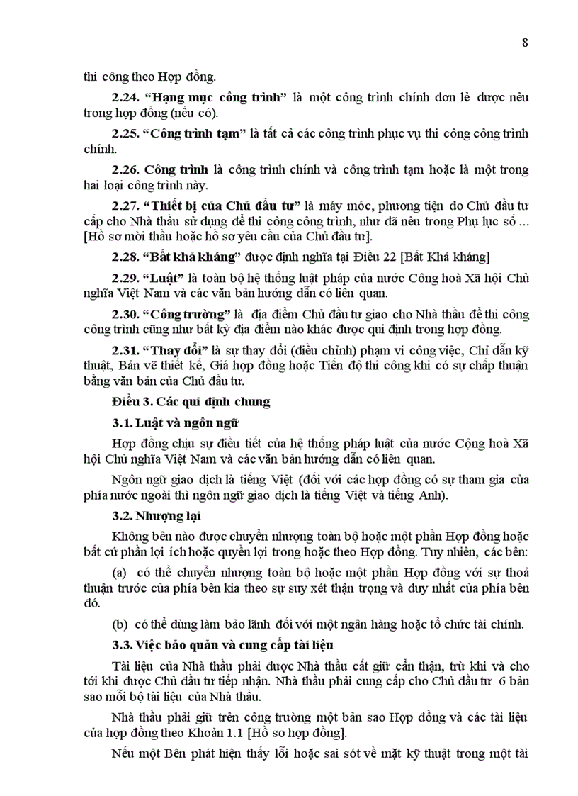 image for page Ông bố mẫu hợp đồng thi công xây dựng công trình