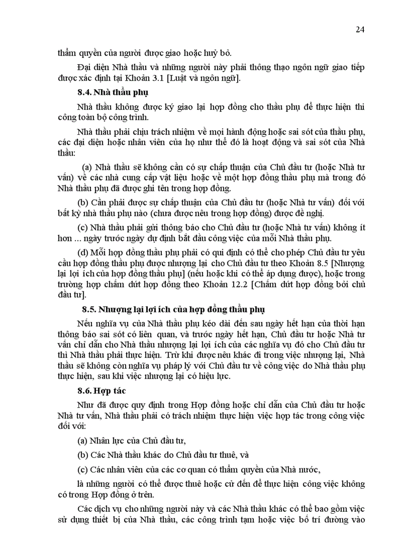 image for page Ông bố mẫu hợp đồng thi công xây dựng công trình