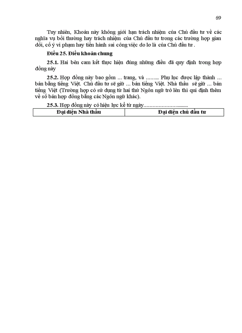 image for page Ông bố mẫu hợp đồng thi công xây dựng công trình