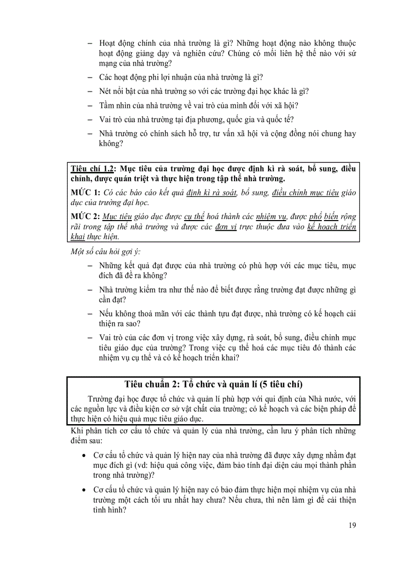 image for page Tài liệu tập huấn tự đánh giá trong kiểm định chất lượng giáo dục đại học