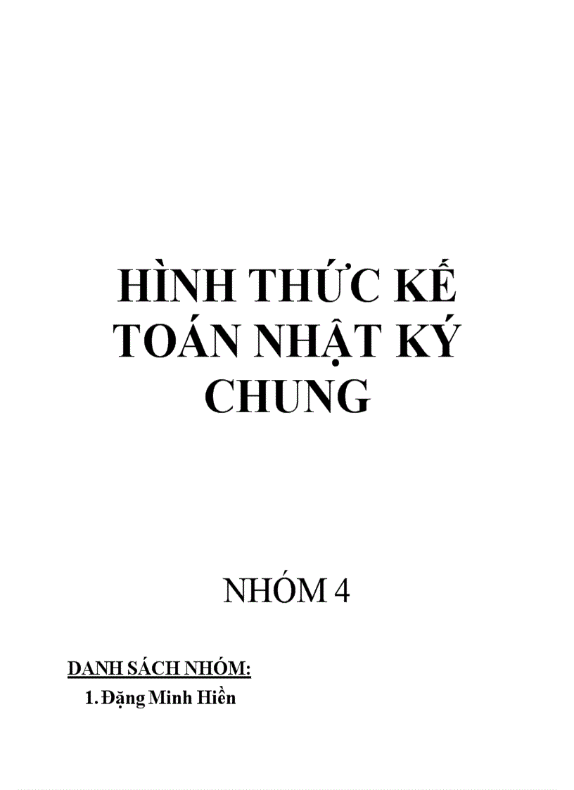 image for page Hình thức kế toán nhật ký chung
