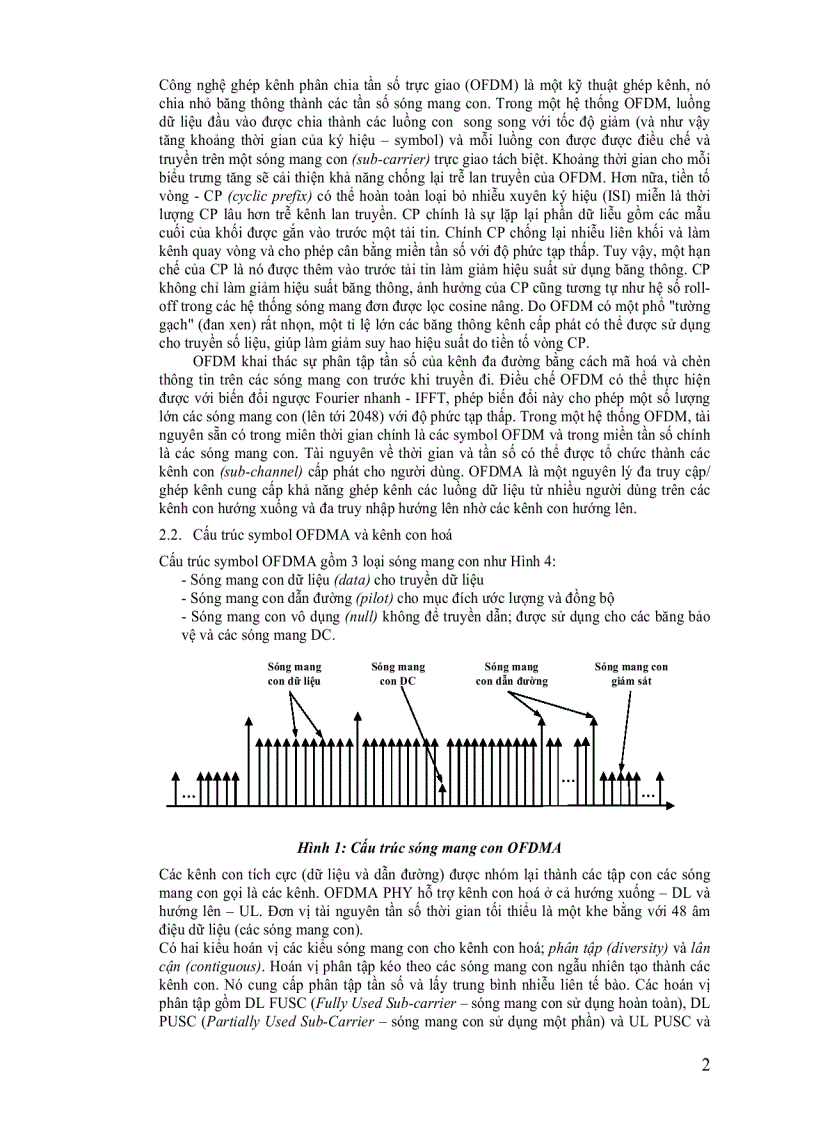 image for page WiMAX di động Tổng quan kỹ thuật đánh giá hoạt động phần 1