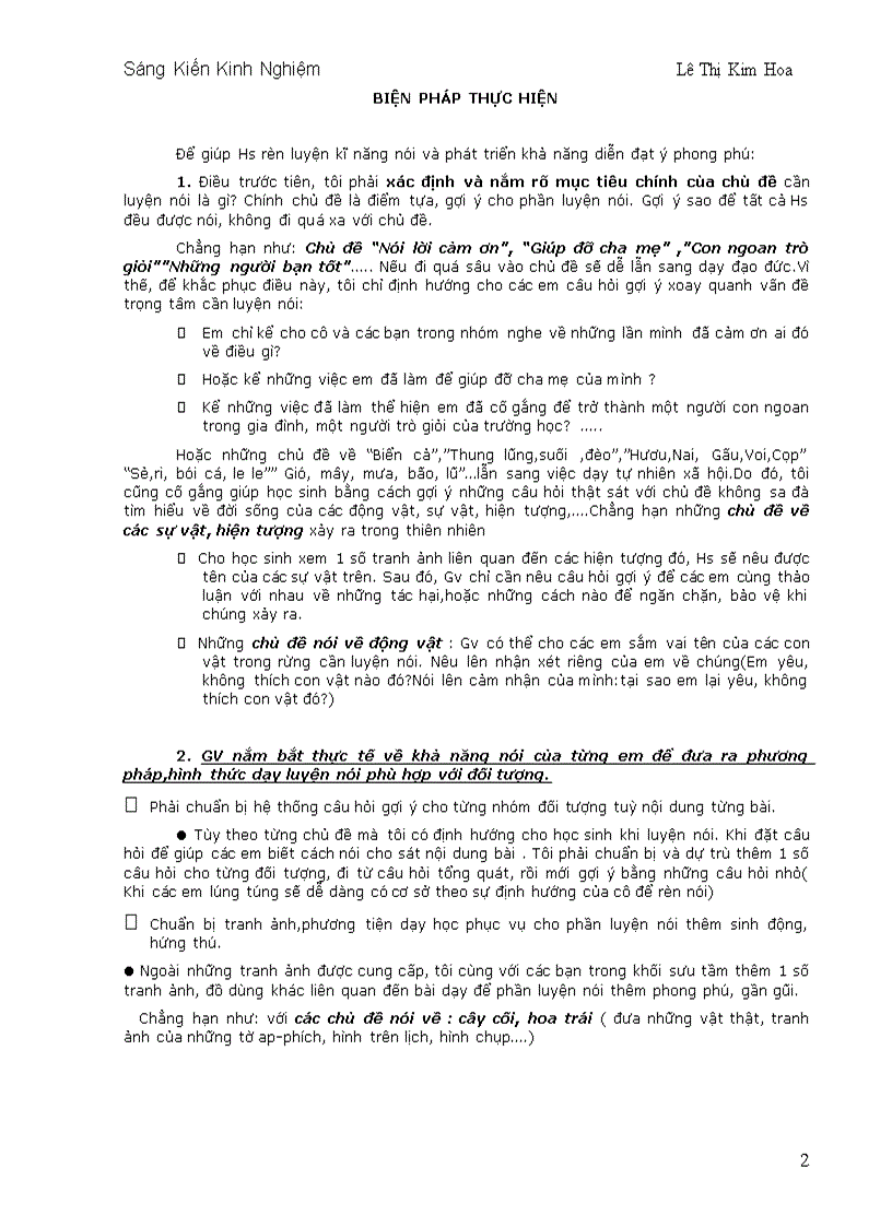 image for page Nâng cao hiệu quả hoạt động luyện nói trong tiết Tiếng Việt cho học sinh lớp 1