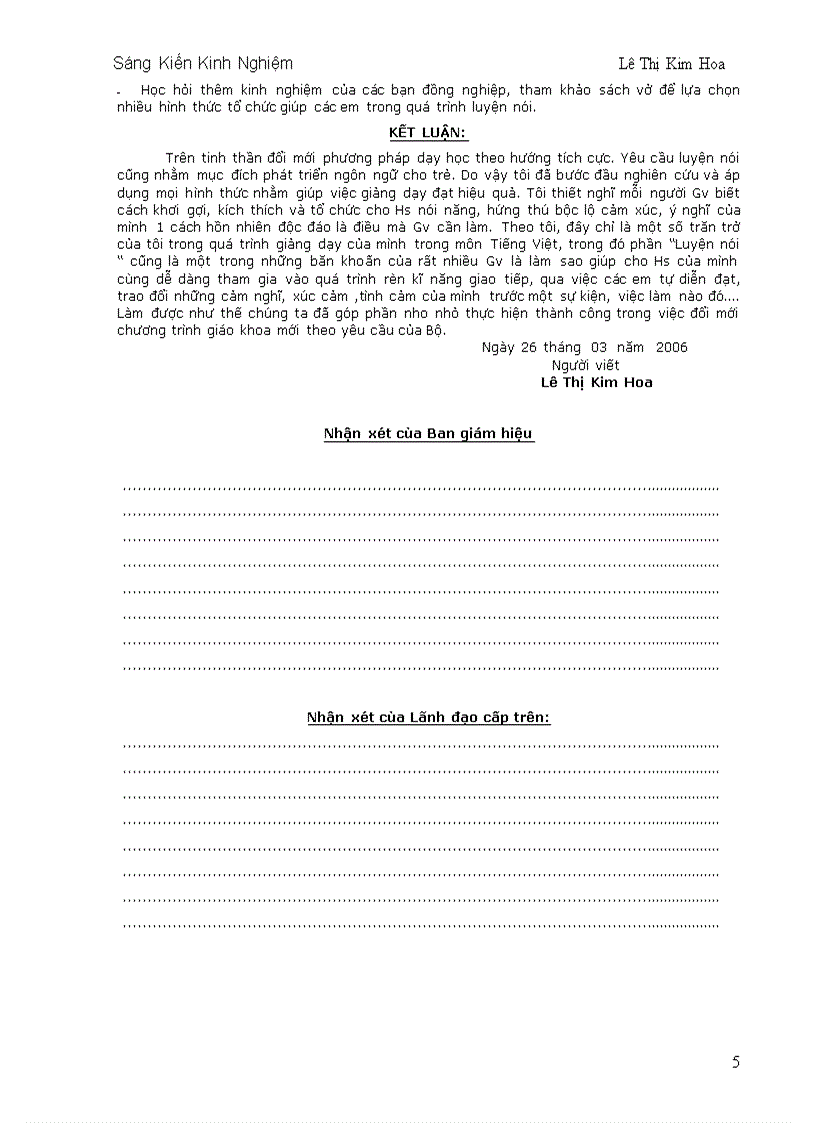 image for page Nâng cao hiệu quả hoạt động luyện nói trong tiết Tiếng Việt cho học sinh lớp 1