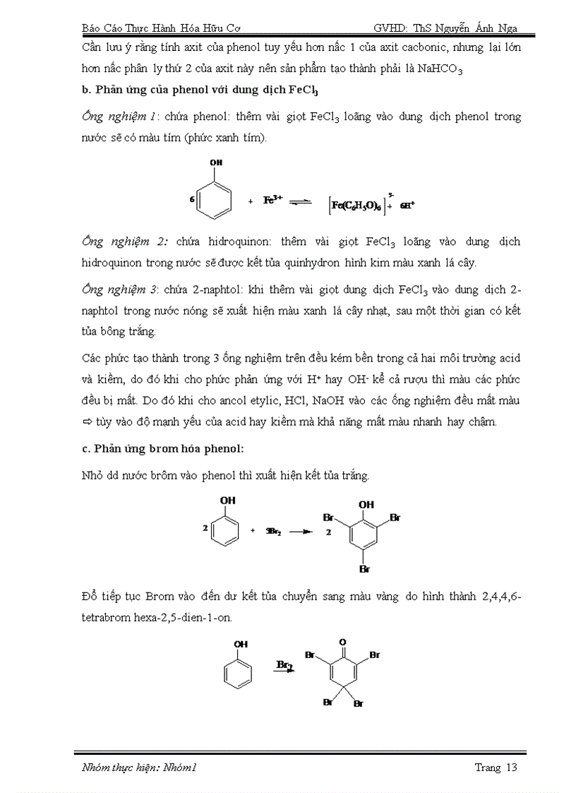image for page Báo cáo thực hành hoá hữu cơ Hydrocacbon và dẫn xuất halogen
