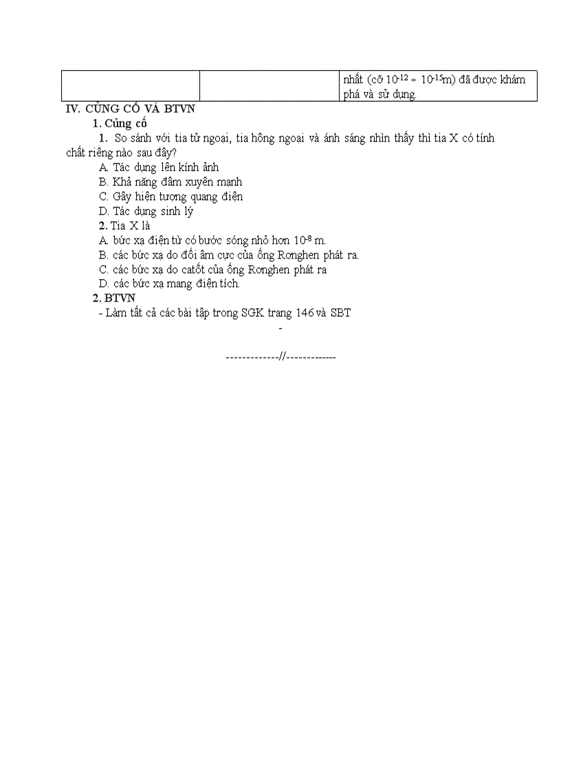 image for page Vật lý TIA X