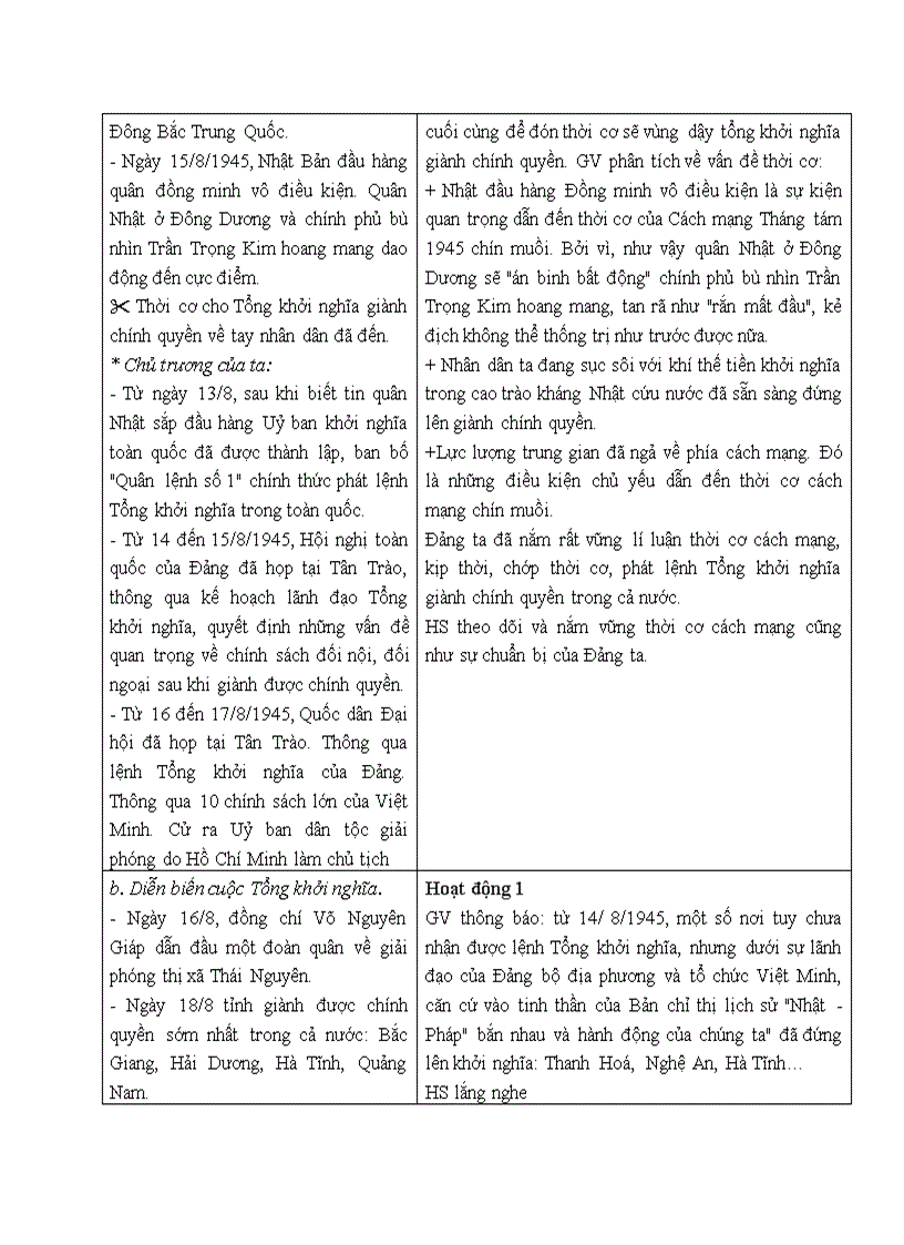 image for page Lịch sử PHONG TRÀO GIẢI PHÓNG DÂN TỘC VÀ TỔNG KHỞI NGHĨA THÁNG TÁM 1939 1945 NƯỚC VIỆT NAM DÂN CHỦ CỘNG HOÀ RA ĐỜI