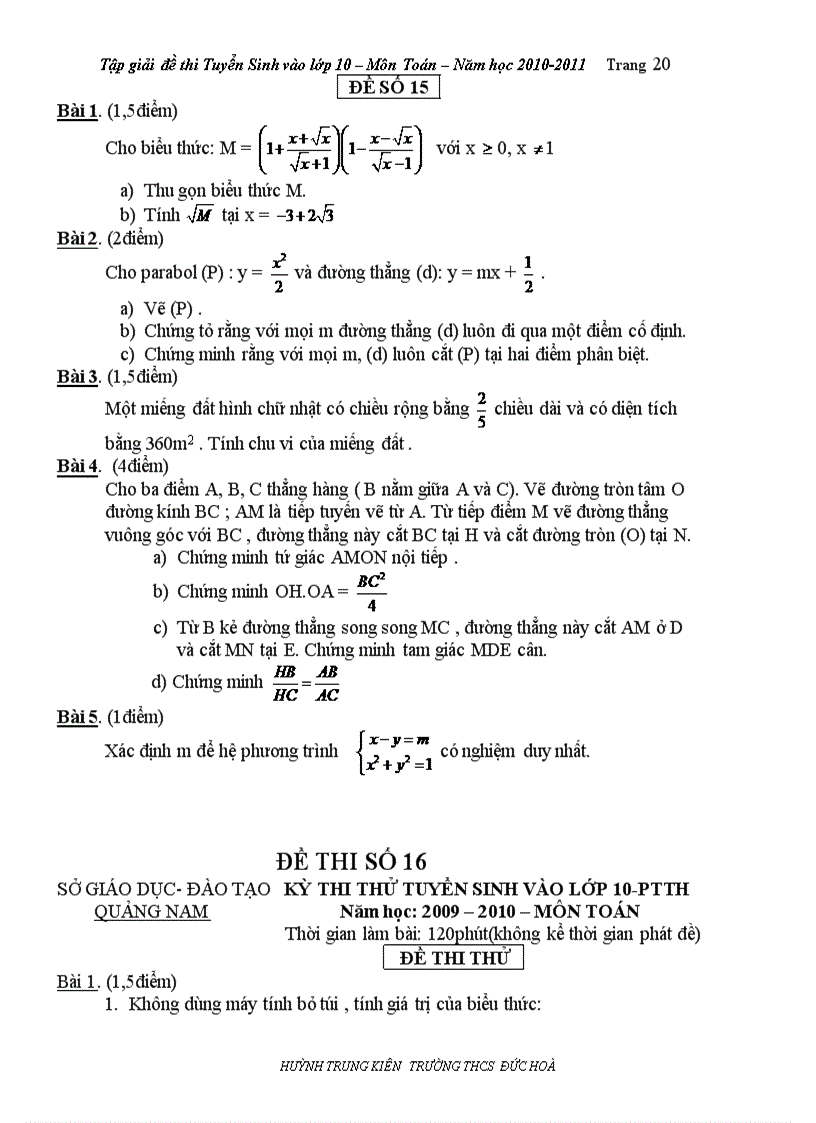 image for page Cac bai toan hay