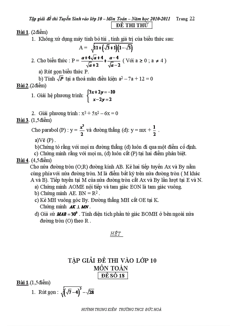 image for page Cac bai toan hay