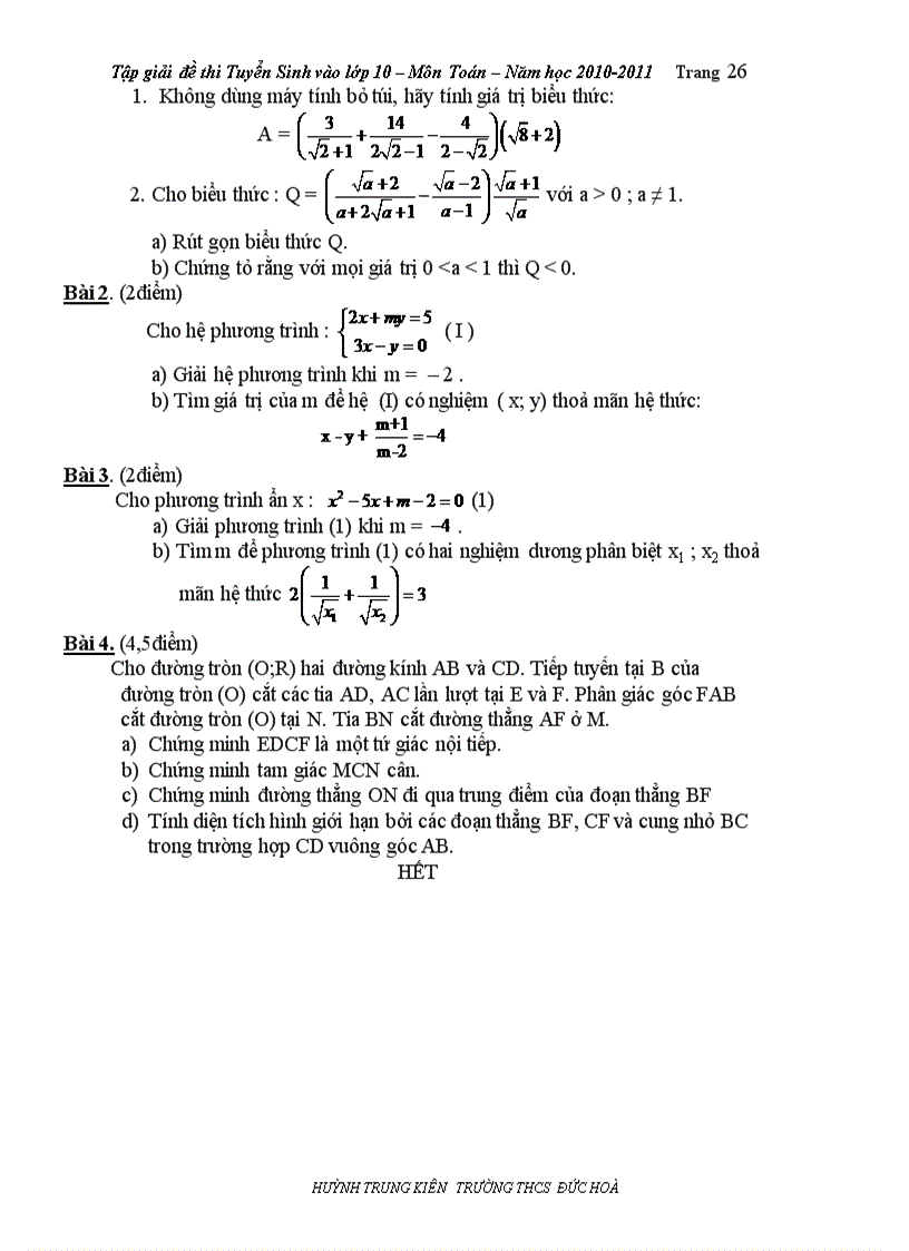 image for page Cac bai toan hay