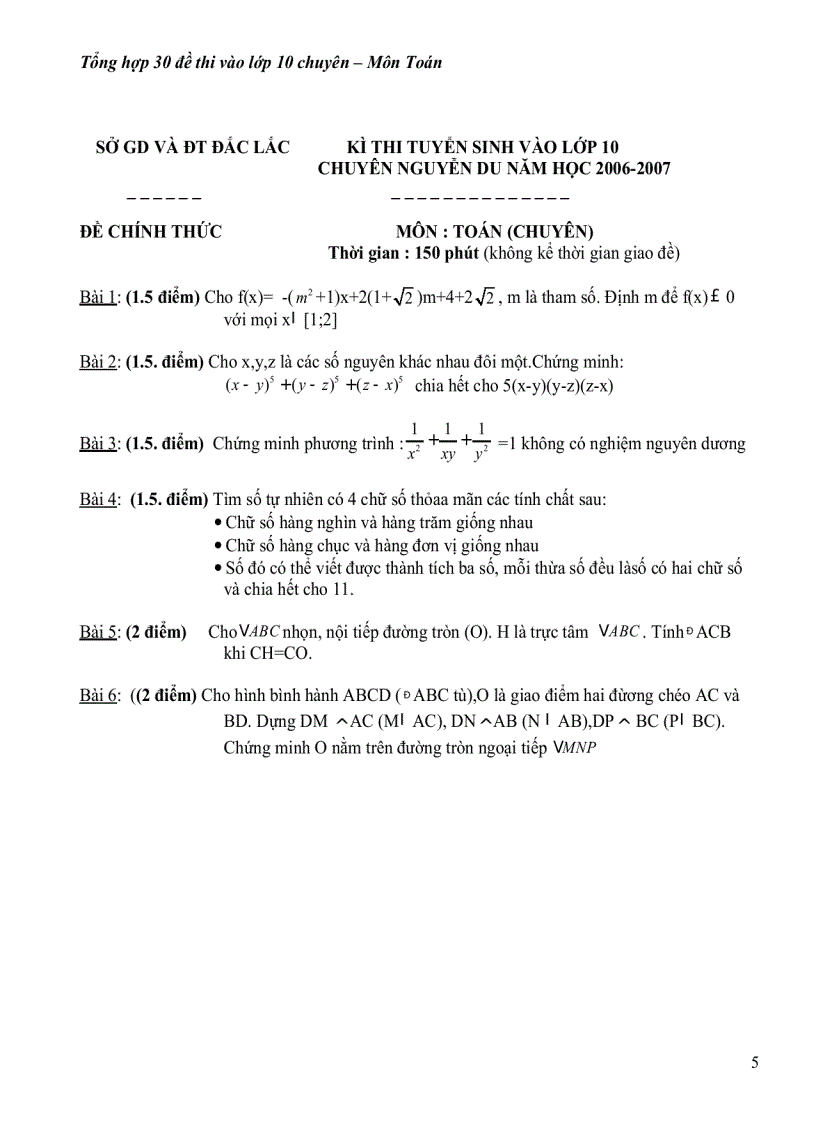 image for page Cac bai toan hay 3