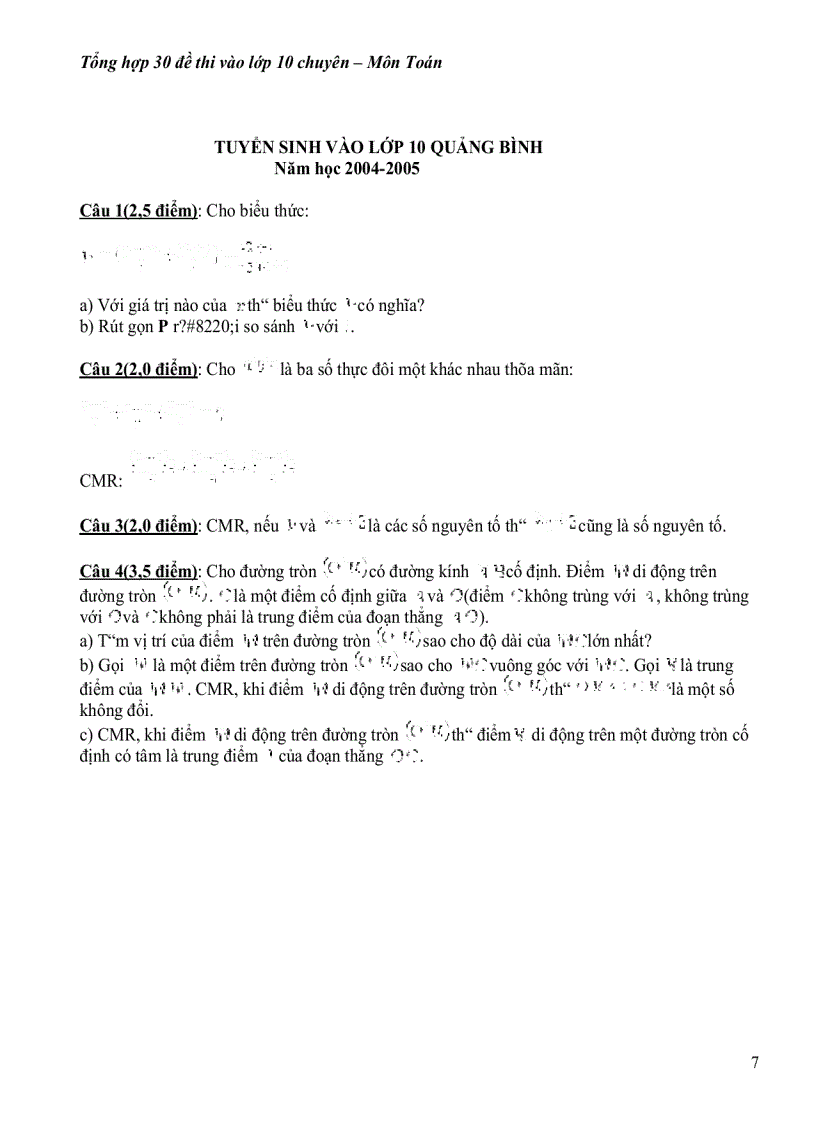 image for page Cac bai toan hay 3