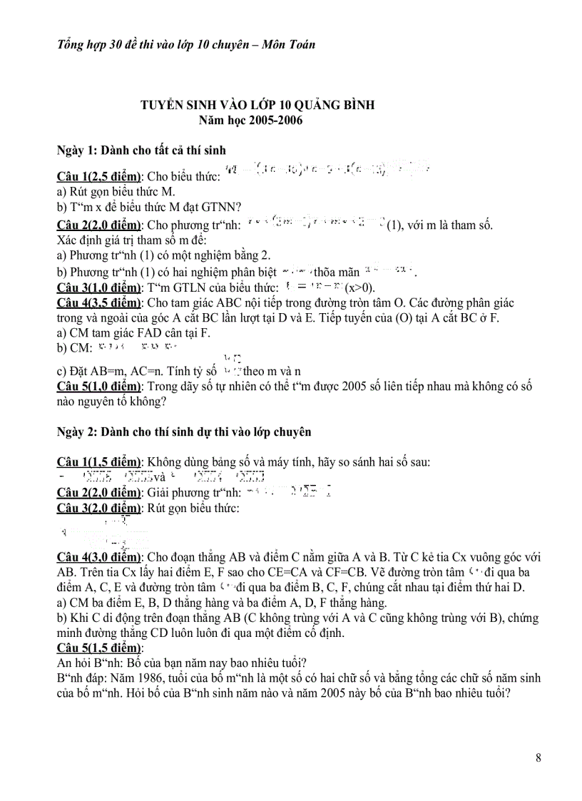 image for page Cac bai toan hay 3