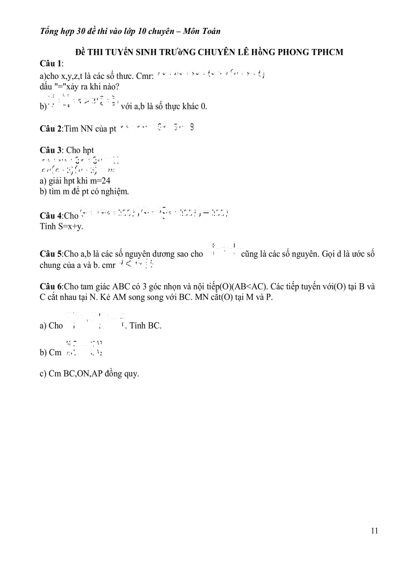 image for page Cac bai toan hay 3