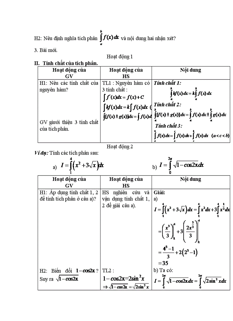 image for page Giải tích TÍCH PHÂN