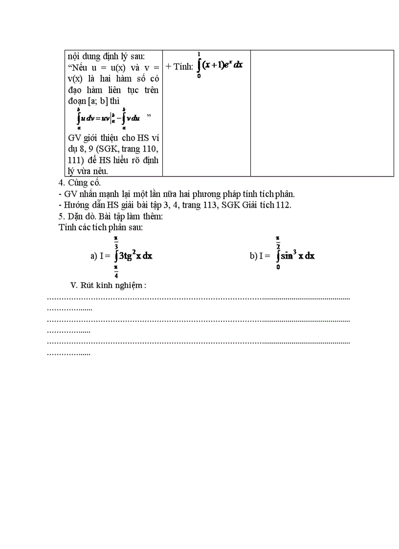 image for page Giải tích TÍCH PHÂN