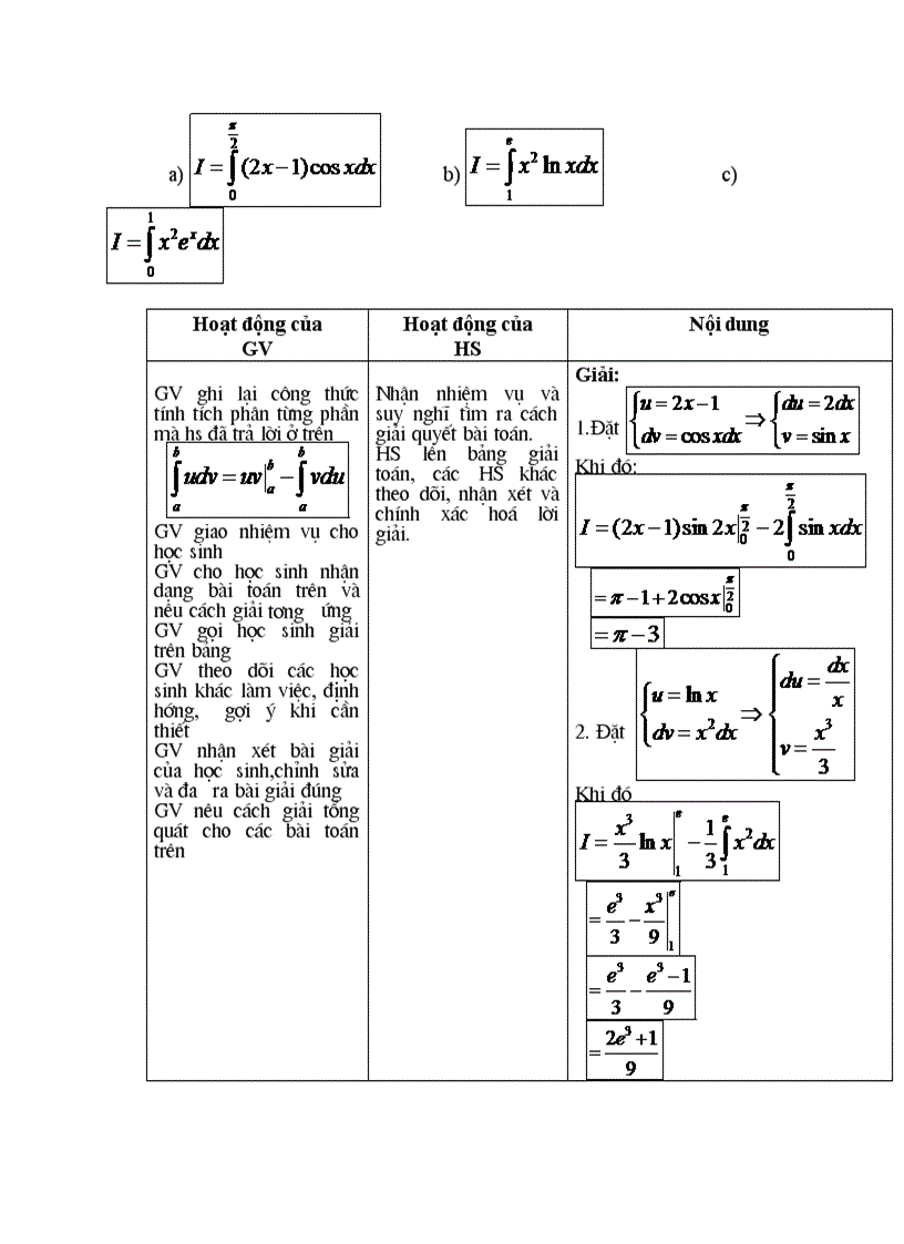 image for page Giải tích ỨNG DỤNG CỦA TÍCH PHÂN