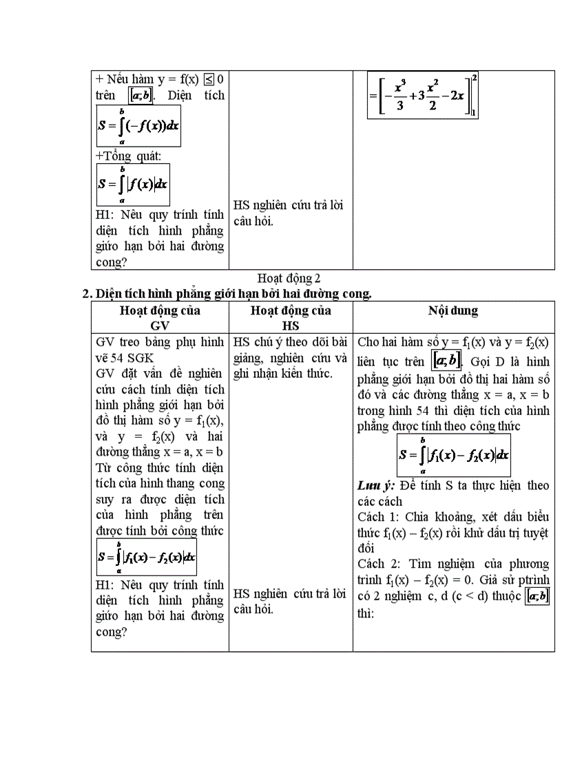 image for page Giải tích ỨNG DỤNG CỦA TÍCH PHÂN