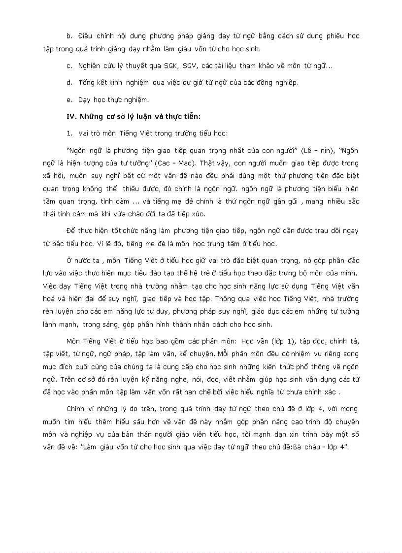 image for page Làm giàu vốn từ cho học sinh