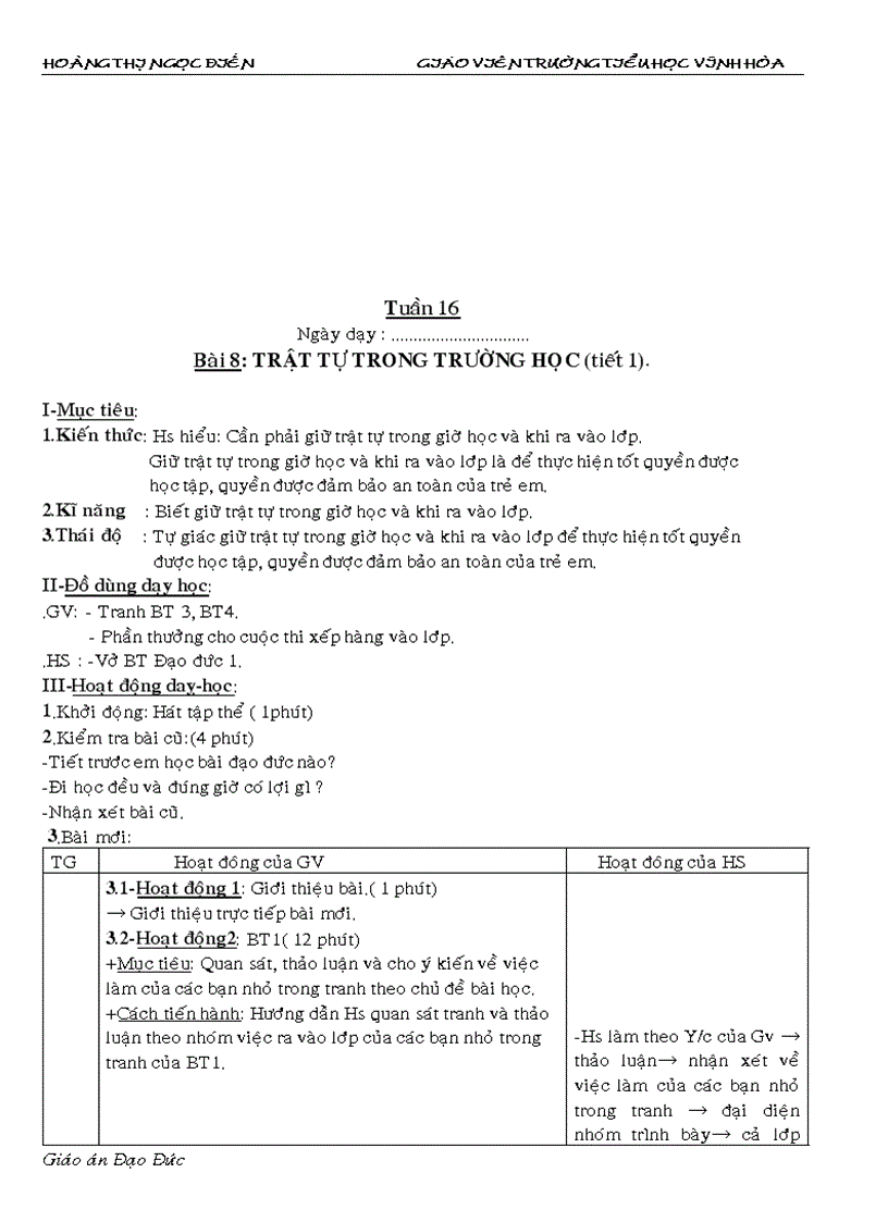 image for page Đạo đức lớp 1