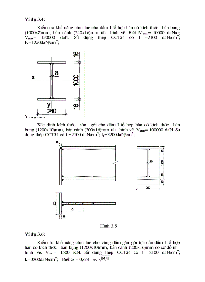 Bài tập thép 1