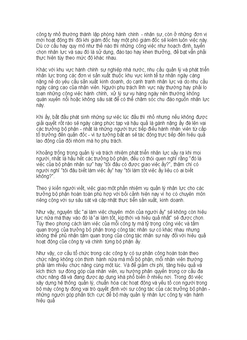 image for page Phân quyền quản lý nhân lực trong doanh nghiệp