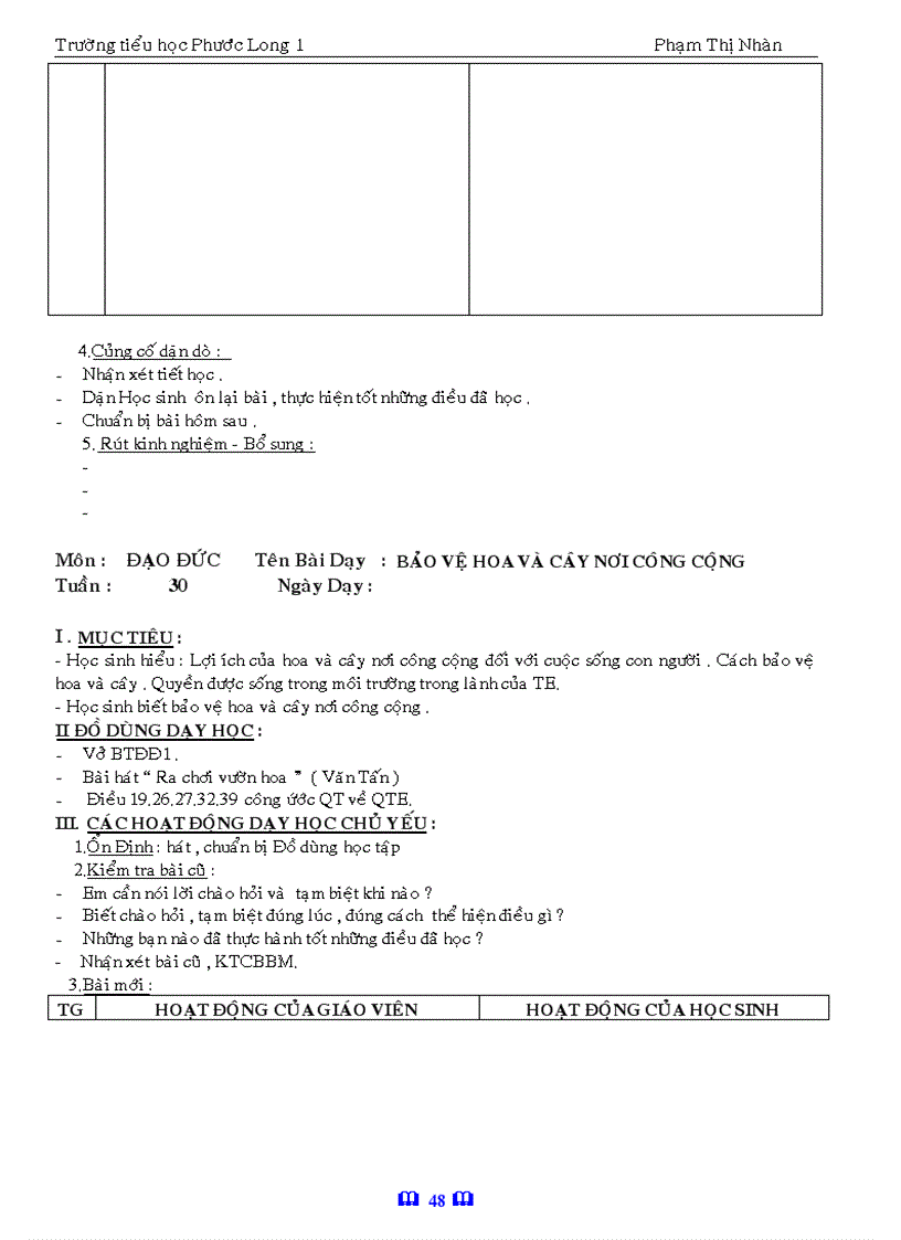 image for page Giáo án đạo đức