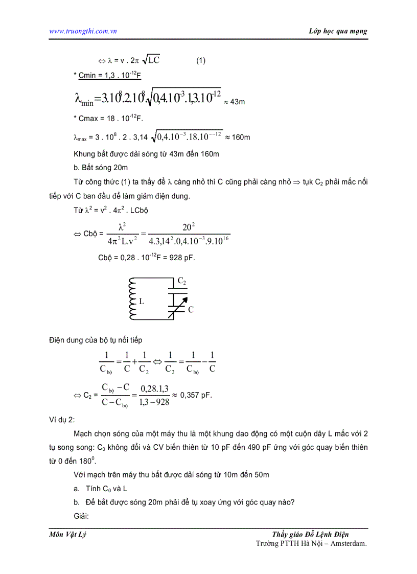 image for page Sóng Điện Từ