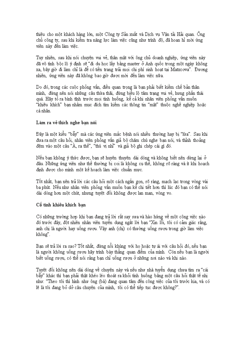 image for page Bẫy tuyển dụng