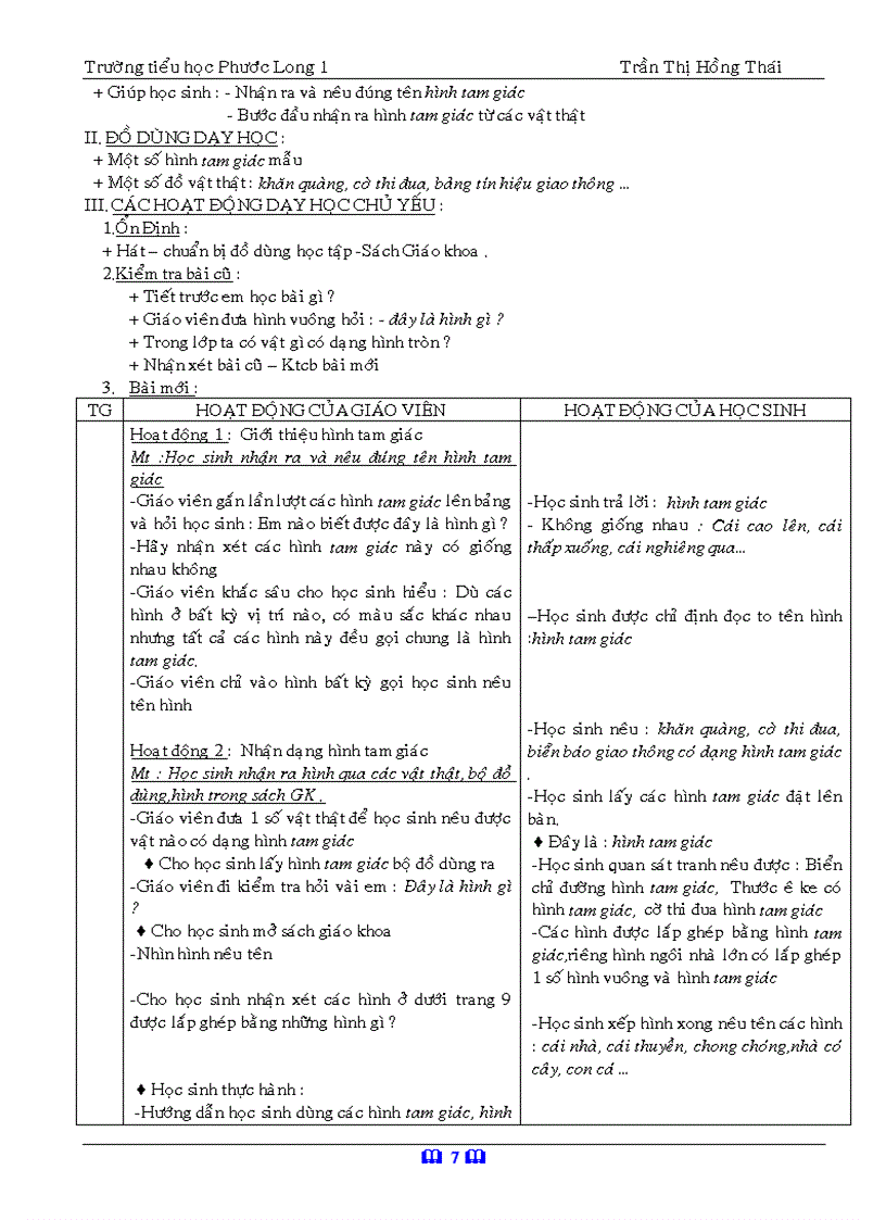 image for page Giáo án toán