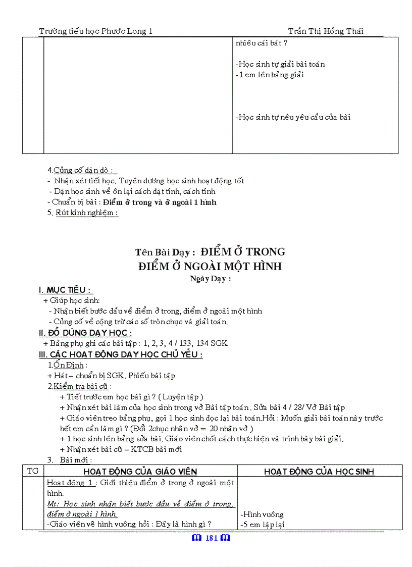 image for page Giáo án toán