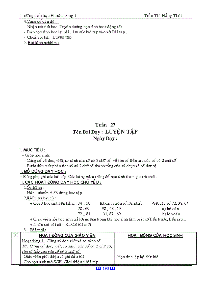 image for page Giáo án toán