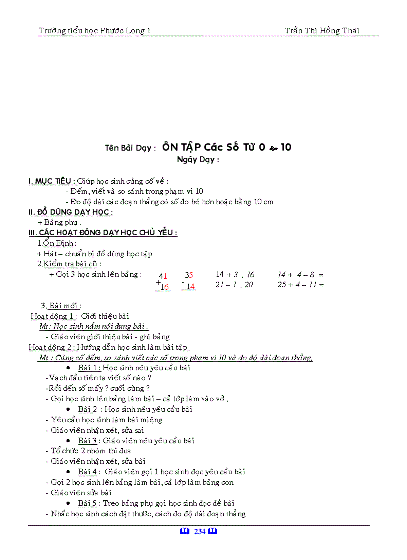 image for page Giáo án toán