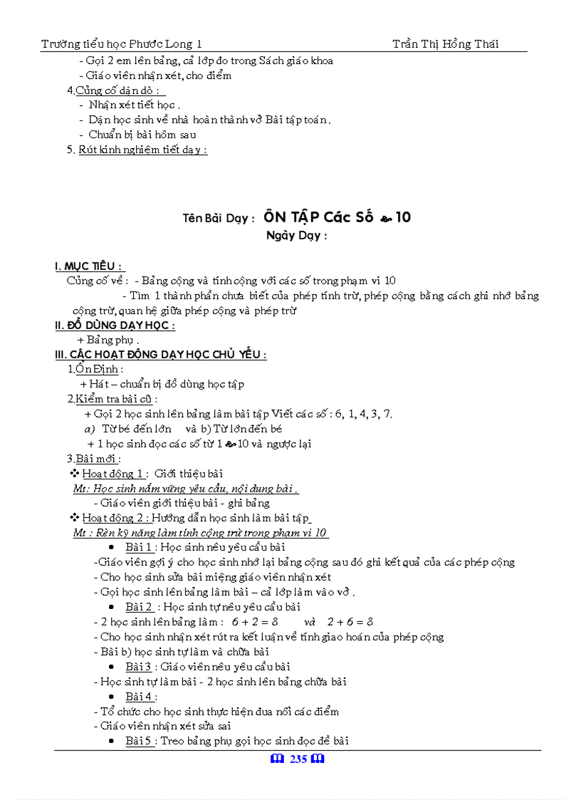 image for page Giáo án toán