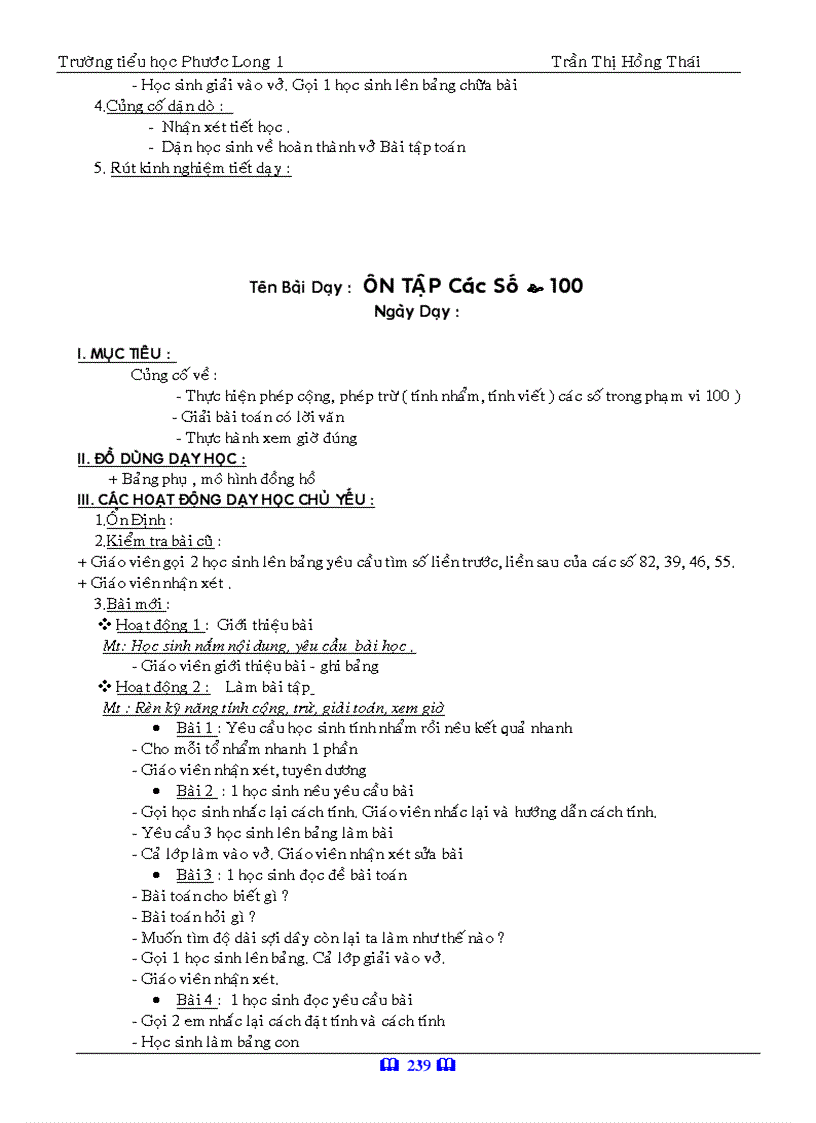 image for page Giáo án toán