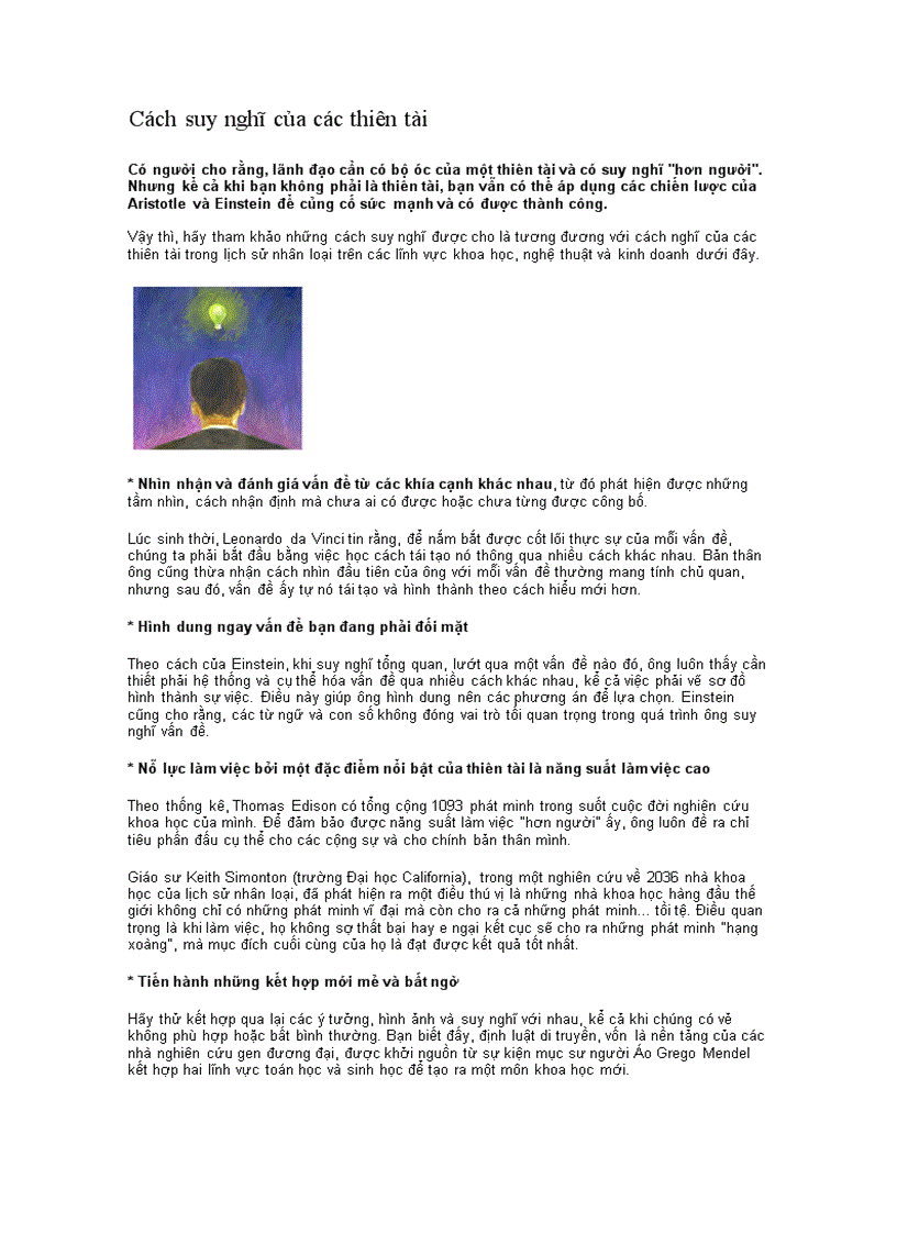 image for page Cách suy nghĩ của các thiên tài